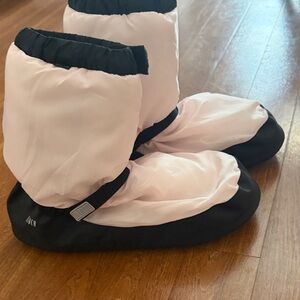 Bloch Pink and Black Athletic Shoes